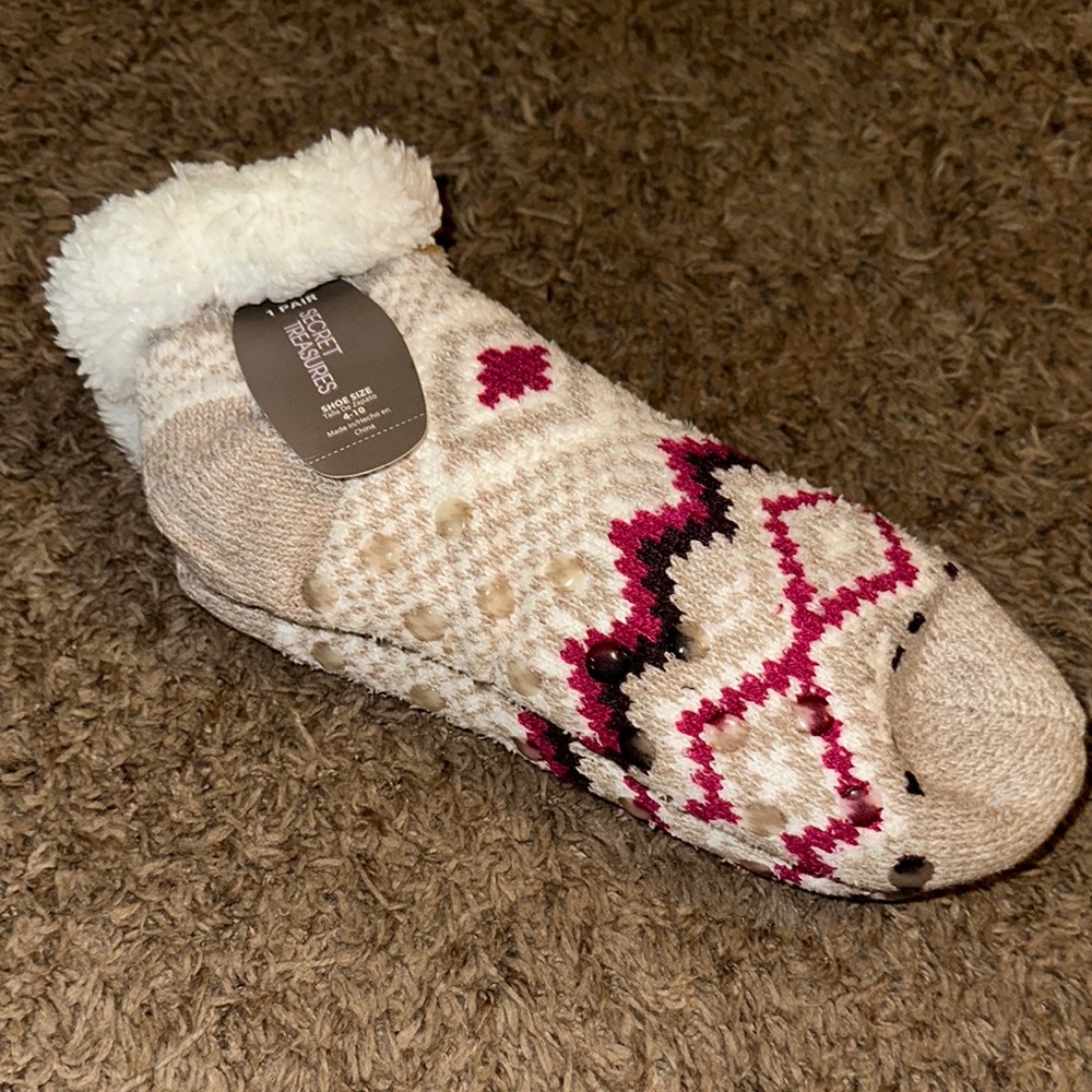 Secret treasures slipper socks